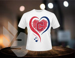 New! Designs Baseball Heart 01