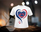 New! Designs Baseball Heart 01