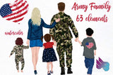 New! Designs Army Family 01