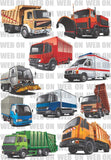 New! Designs Big trucks collection 01