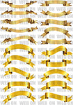 New! Designs Gold Ribbons 01