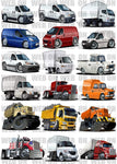 New! Designs Big trucks and Tractor collection 03