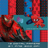 New! Designs: Scrapbook Spider man 01