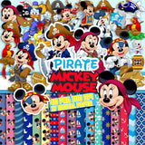 New! Designs Scrapbook Mickey Pirate 01