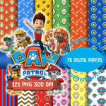 New! Designs Scrapbook Paw Patrol 03