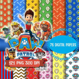 New! Designs Scrapbook Paw Patrol 03