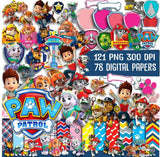 New! Designs Scrapbook Paw Patrol 03