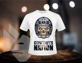 New! Designs Skull 03 Football 001