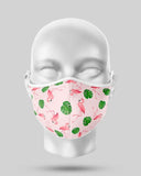 New! Designs Face Shields Tropical 45