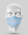 New! Designs Face Shields Tropical 45