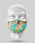 New! Designs Face Shields Tropical 45