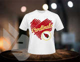 New! Designs Football Heart 02 All 32 Teams