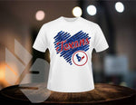 New! Designs Football Heart 02 All 32 Teams