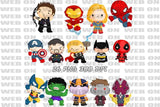 New! Designs:Super Hero Cartoons Cute 06