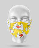 New! Designs Face Shields Cartoons Premium 56