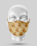 New! Designs Face Shields Cartoons Vintage 60