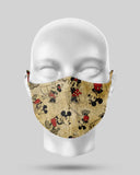 New! Designs Face Shields Cartoons Vintage 60