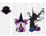 New! Designs Halloween Premium Gnomes 08