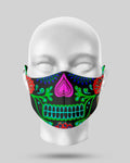 New! Designs Face Shields Sugar Skull 75