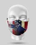 New! Designs Face Shields Flag all 32 Teams -78