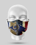 New! Designs Face Shields Flag all 32 Teams -78