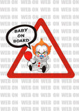 New! Designs Baby on Board 01