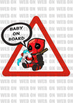 New! Designs Baby on Board 01