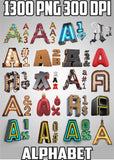 New! Designs 3D Alphabet and Numbers 01
