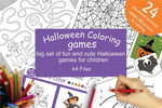 New! Designs Premium Halloween Coloring 53