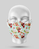 New! Designs Face Shields Merry Christmas 93