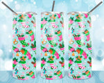 New ! Designs 20 oz Skinny tumblers Merry Christmas 05