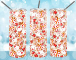 New ! Designs 20 oz Skinny tumblers Merry Christmas 05