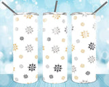 New ! Designs 20 oz Skinny tumblers Merry Christmas 05