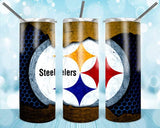 New! Designs 20 oz Skinny Tumblers Football Usa 17