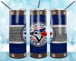 New! Designs 20 oz Skinny Tumblers Baseball 18