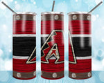 New! Designs 20 oz Skinny Tumblers Baseball 18