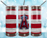 New! Designs 20 oz Skinny Tumblers Baseball 18