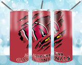 New! Designs 20 Oz Tumblers Football 23