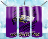 New! Designs 20 Oz Tumblers Football 23