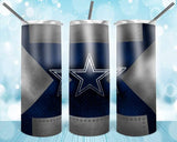 New! Designs 2O Oz Tumblers football 42