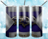 New! Designs 2O Oz Tumblers football 42