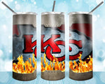 New! Designs 2O Oz Tumblers football 43