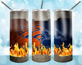 New! Designs 2O Oz Tumblers football 43