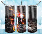 New! Designs 2O Oz Tumblers Motorcycle 47