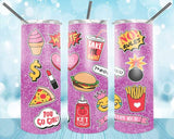 New! Designs 2O Oz Tumblers stickers 58