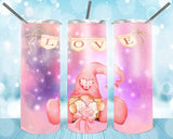 New! Designs 2O Oz Tumblers Valentine's Day 
66