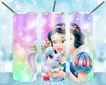 New! Designs 2O Oz Tumblers Princesses and pets 86