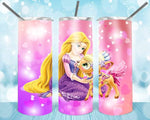 New! Designs 2O Oz Tumblers Princesses and pets 86