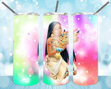 New! Designs 2O Oz Tumblers Princesses and pets 86