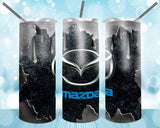 New! Designs 2O Oz Tumblers Cars logo 90